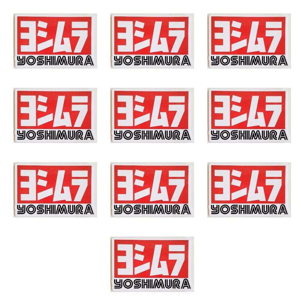 LOT of 10 YOSHIMURA Stickers